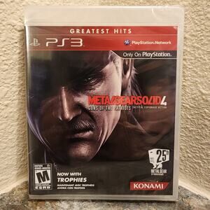 Game - Metal Gear Solid 4: Guns of the Patriots [GH] (NEW) - PS3